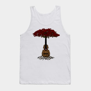 Flamboyant Tree Cuatro Puerto Rico Tank Top